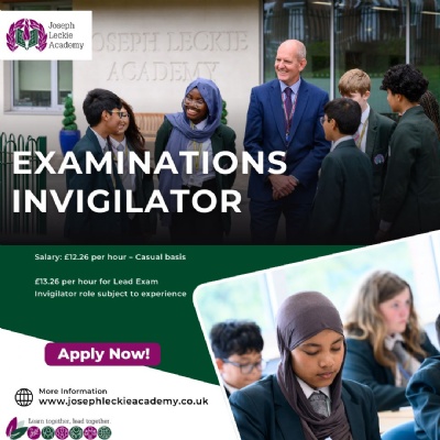 Joseph Leckie Academy - EXAMINATION INVIGILATOR(S)